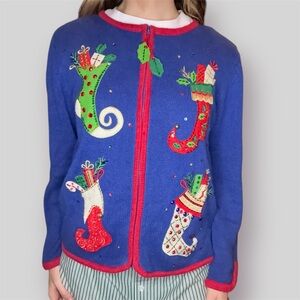 Vintage Christmas Cardigan
